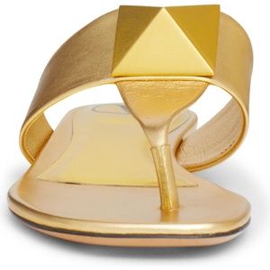 Valentino Garavani One Stud Leather Sandals